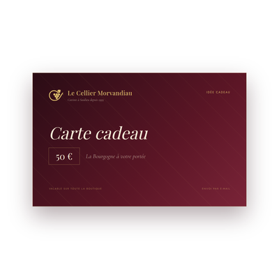 Carte Cadeau du Cellier Morvandiau