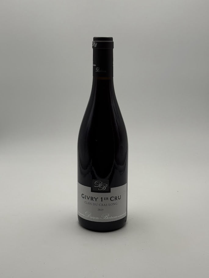Givry 1er Cru Clos du Cras Long 2023 – Domaine Danjean-Berthoux