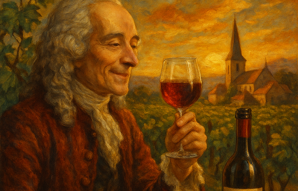 Voltaire et le Pommard : Le Nectar des Lumières