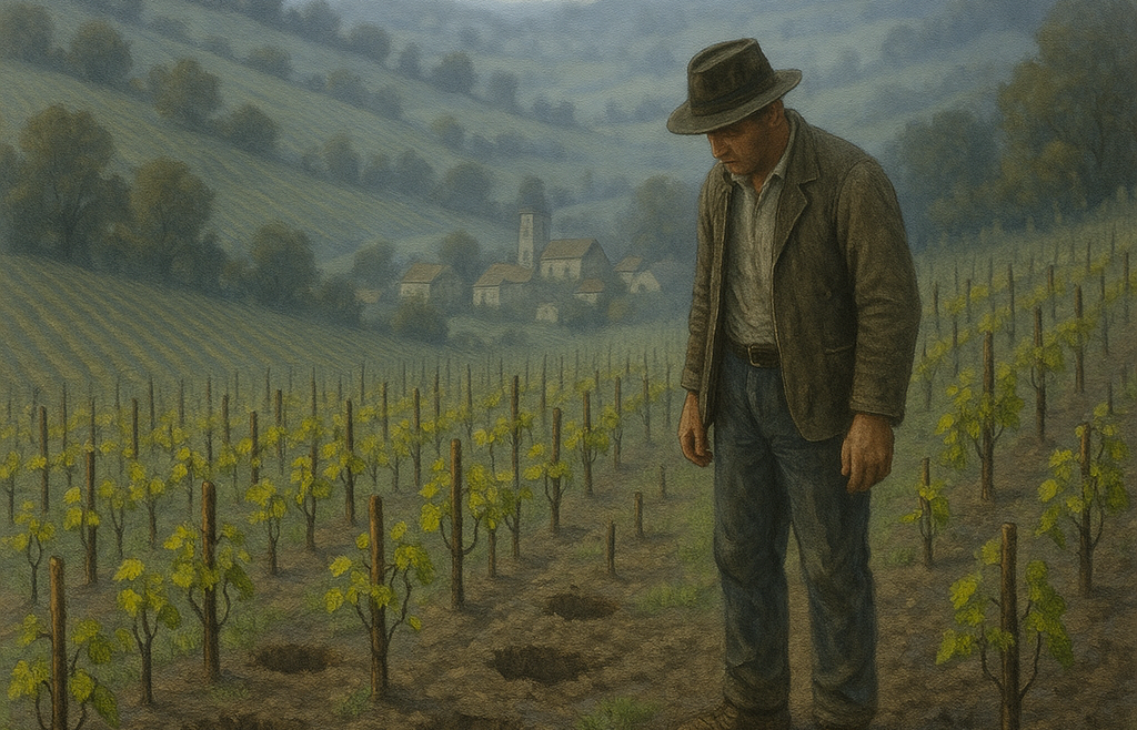Fait divers dans le Morvan : des plants de vigne dérobés, coup dur pour la renaissance viticole