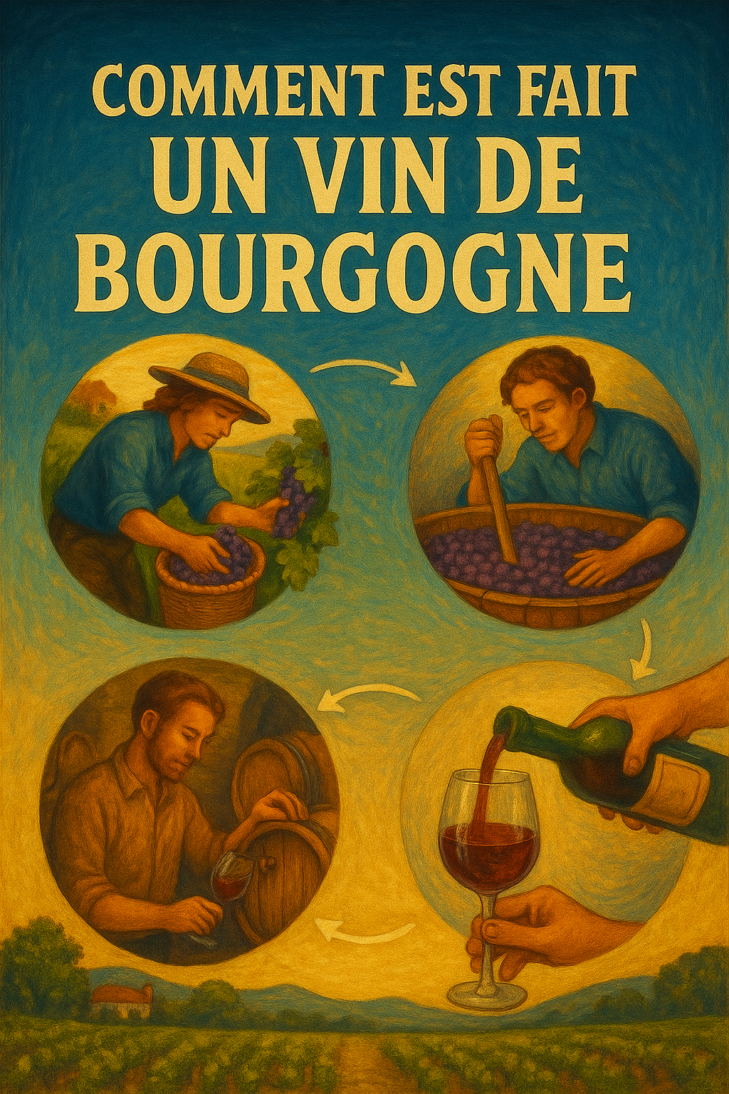 Comment est fait un vin rouge de Bourgogne ?